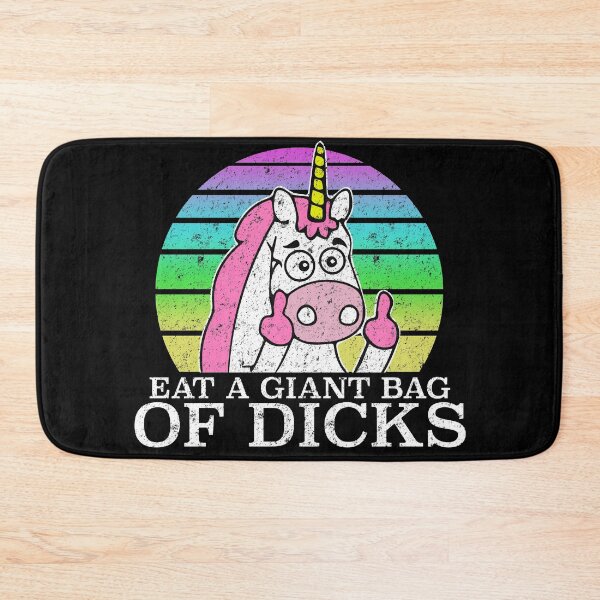 Item preview, Bad Unicorn Eat A Giant Bag of Dicks designed and sold by tarek25.