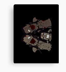 Michonne & her Pets Canvas Print