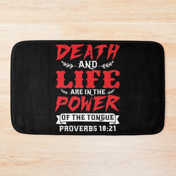 Item preview, Proverbs 18:21 designed and sold by plushism.