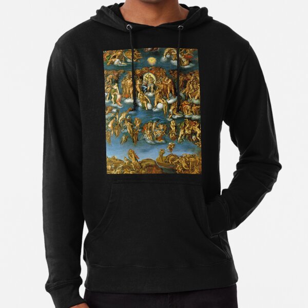 The Last Judgement. Michelangelo. Lightweight Hoodie