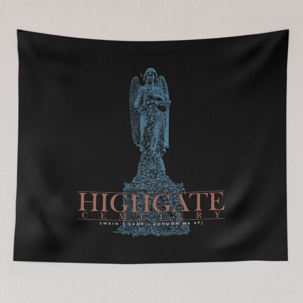 Item preview, HIGHGATE CEMETERY designed and sold by WOOFANG.