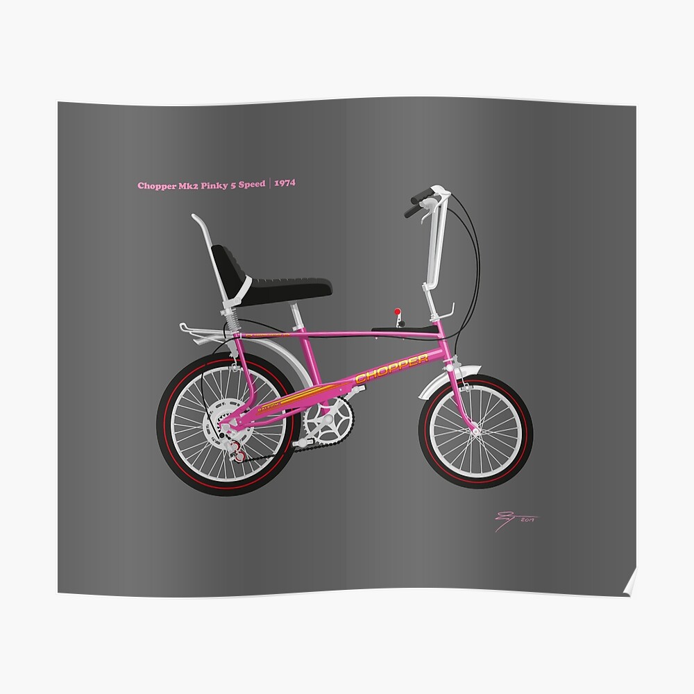 raleigh chopper 5 speed pinky