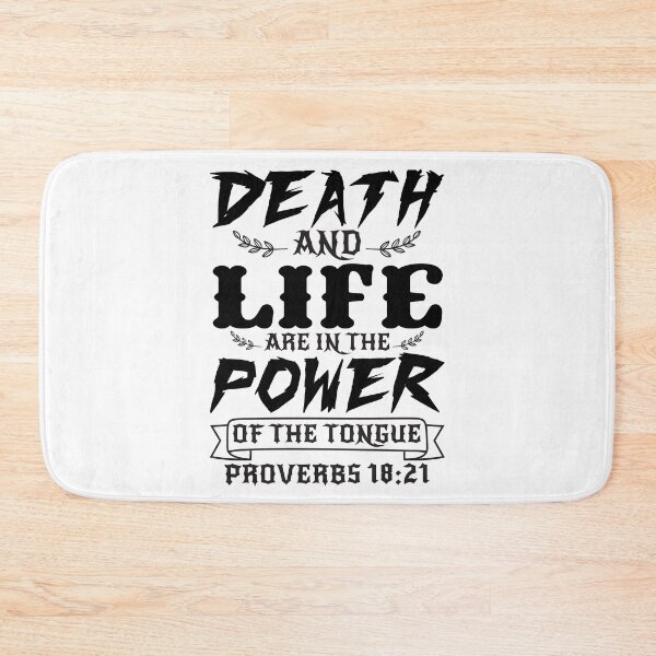 Item preview, Proverbs 18:21 designed and sold by plushism.