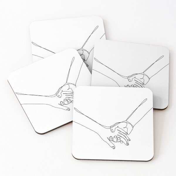Item preview, Holding Hands Line Art designed and sold by GBREAL01.