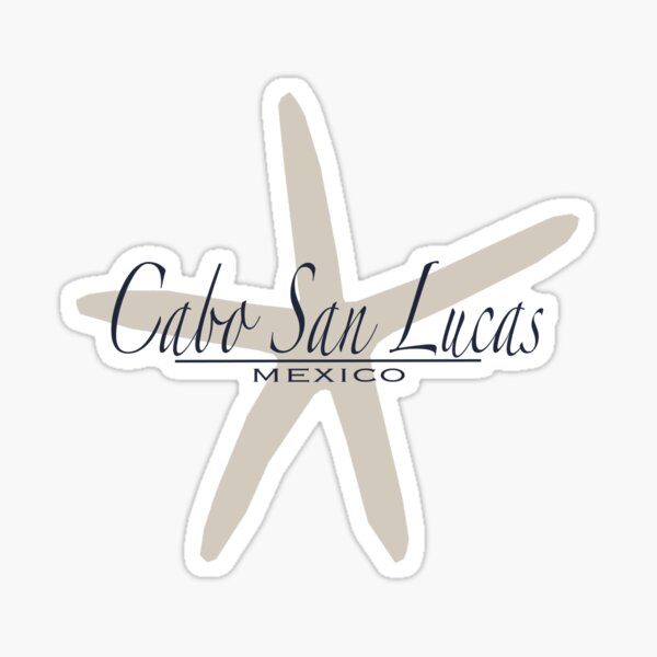 Artikel-Vorschau von CABO SAN LUCAS Souvenir Reisegeschenk Seestern Mexiko, designt und verkauft von lmaoshop.