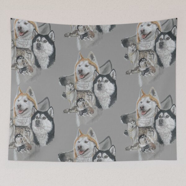 Item preview, Siberian Husky Revamp designed and sold by BarbBarcikKeith.