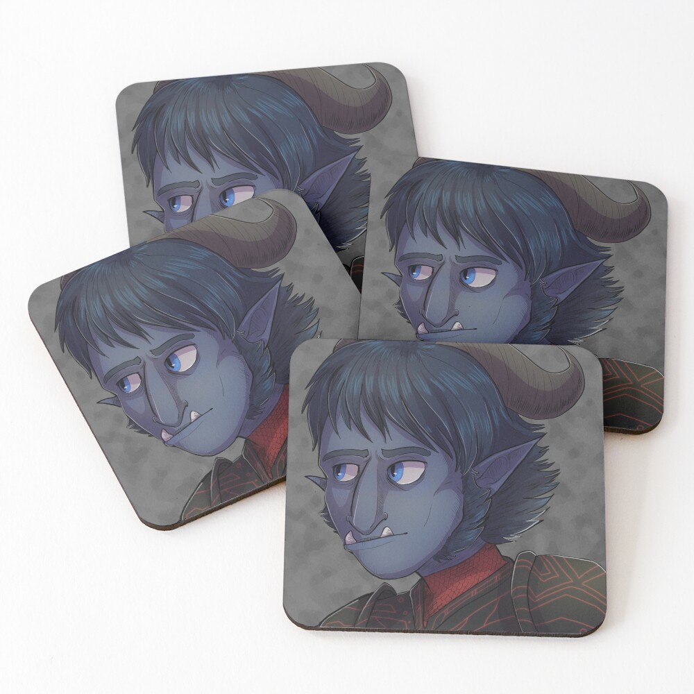 Item preview, Coasters (Set of 4) designed and sold by scribblefoxx.