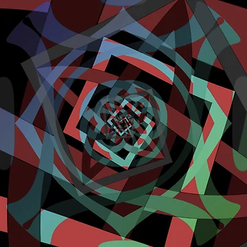 Artwork thumbnail, Celtic Droste Pattern by RoxanneG