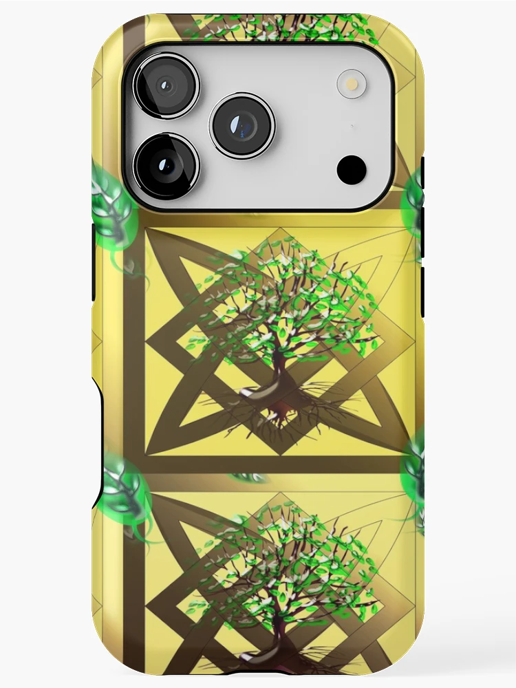 Thumbnail 1 of 4, iPhone Case, Celtic Tree Pattern designed and sold by RoxanneG.