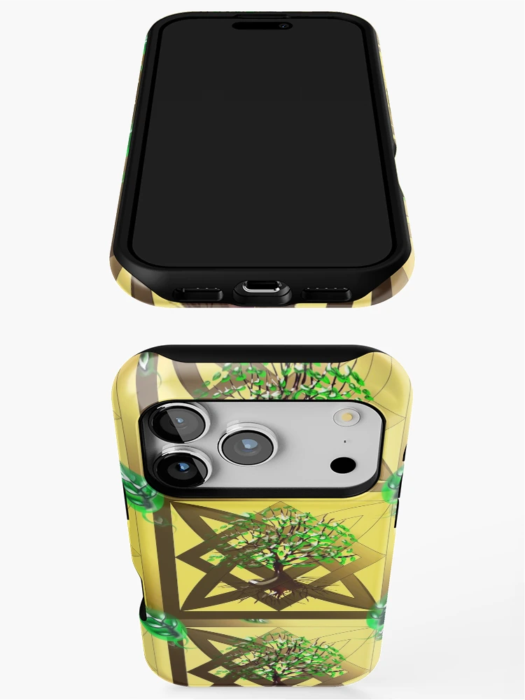 Thumbnail 3 of 4, iPhone Case, Celtic Tree Pattern designed and sold by RoxanneG.