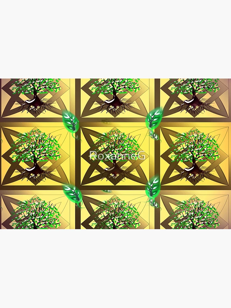 Thumbnail 4 of 4, Zipper Pouch, Celtic Tree Pattern designed and sold by RoxanneG.