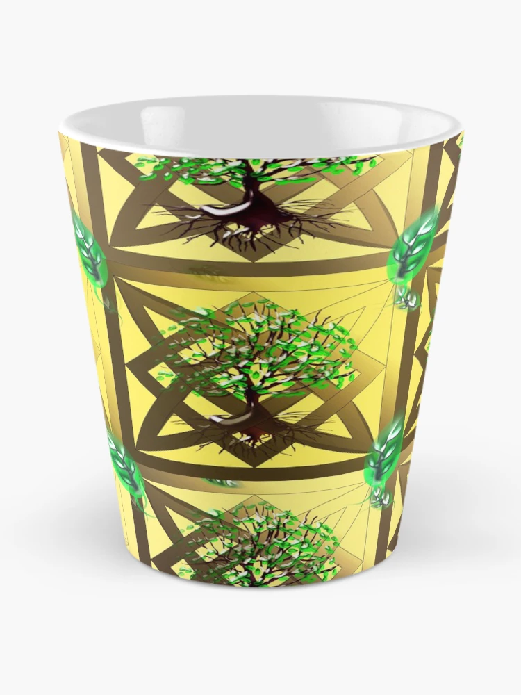 Thumbnail 2 of 4, Coffee Mug, Celtic Tree Pattern designed and sold by RoxanneG.