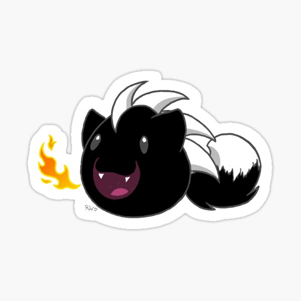 Dragox Slime fire Sticker