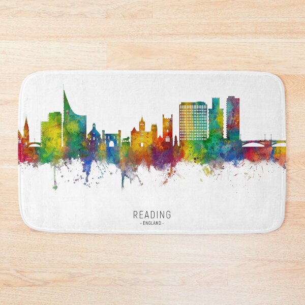 Artikelvorschau, Reading England Skyline entworfen und verkauft von ArtPrints.
