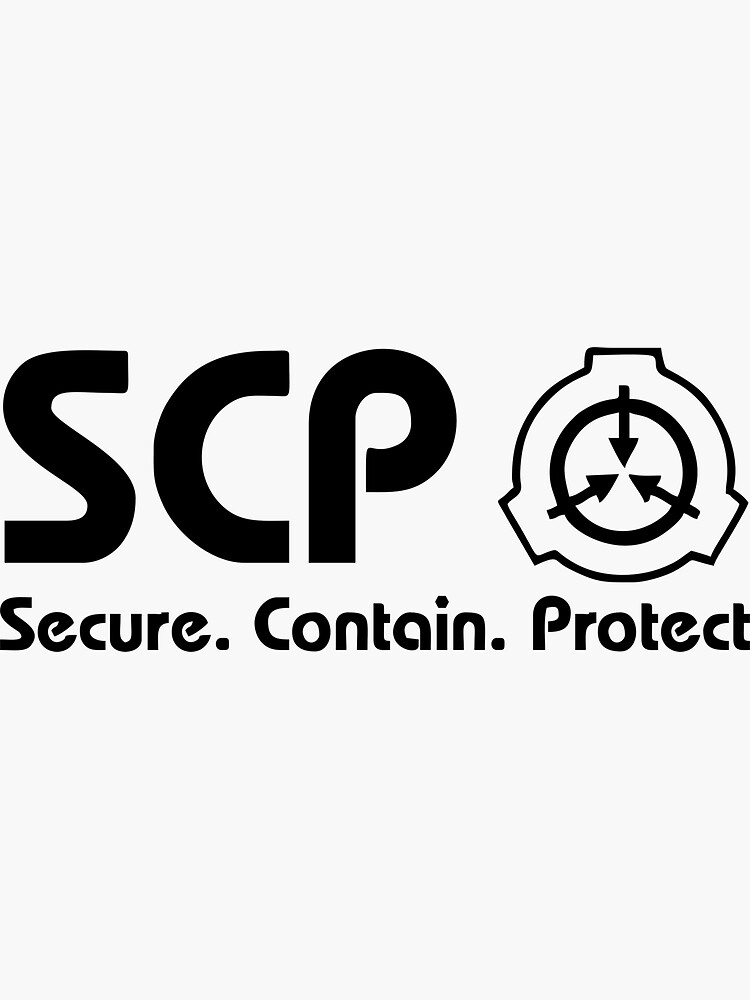 BEST SELLER SCP Foundation Logo Merchandise by GloriaRivas.