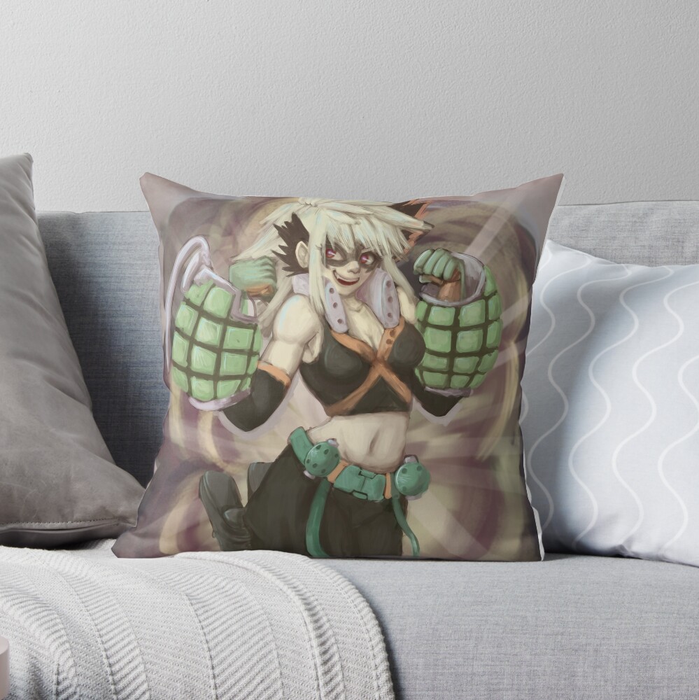 bakugou gauntlet pillow