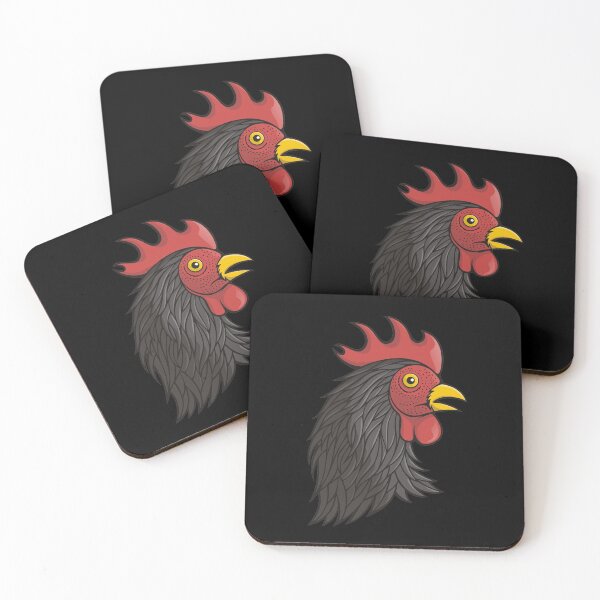 Item preview, Black Rooster's Head designed and sold by sifis.