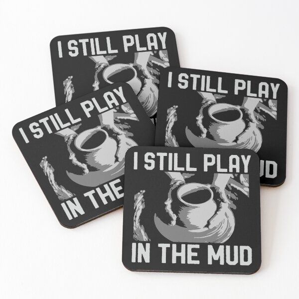 Item preview, Funny Ceramics Pottery Vintage I Still Play In The Mud designed and sold by mrsmitful.