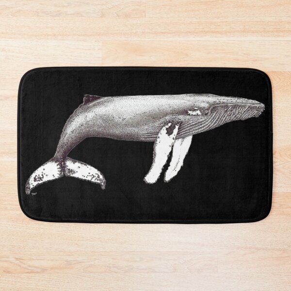 Item preview, Humpback whale ink design designed and sold by chloeyzoard.