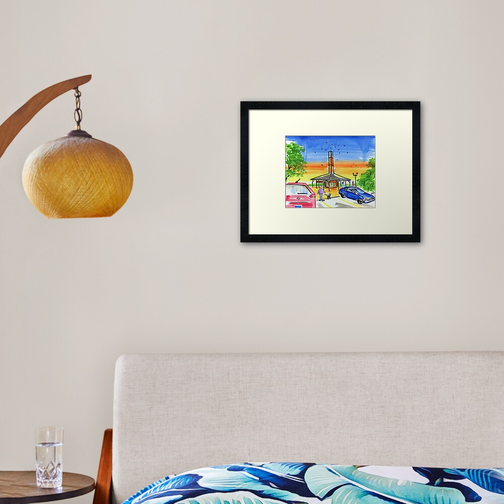 Item preview, Framed Art Print designed and sold by kevinart1.
