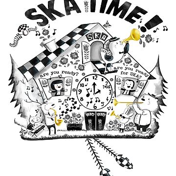 Artwork thumbnail, 2 Tone Ska Time Cuckoo Clock by colonelle