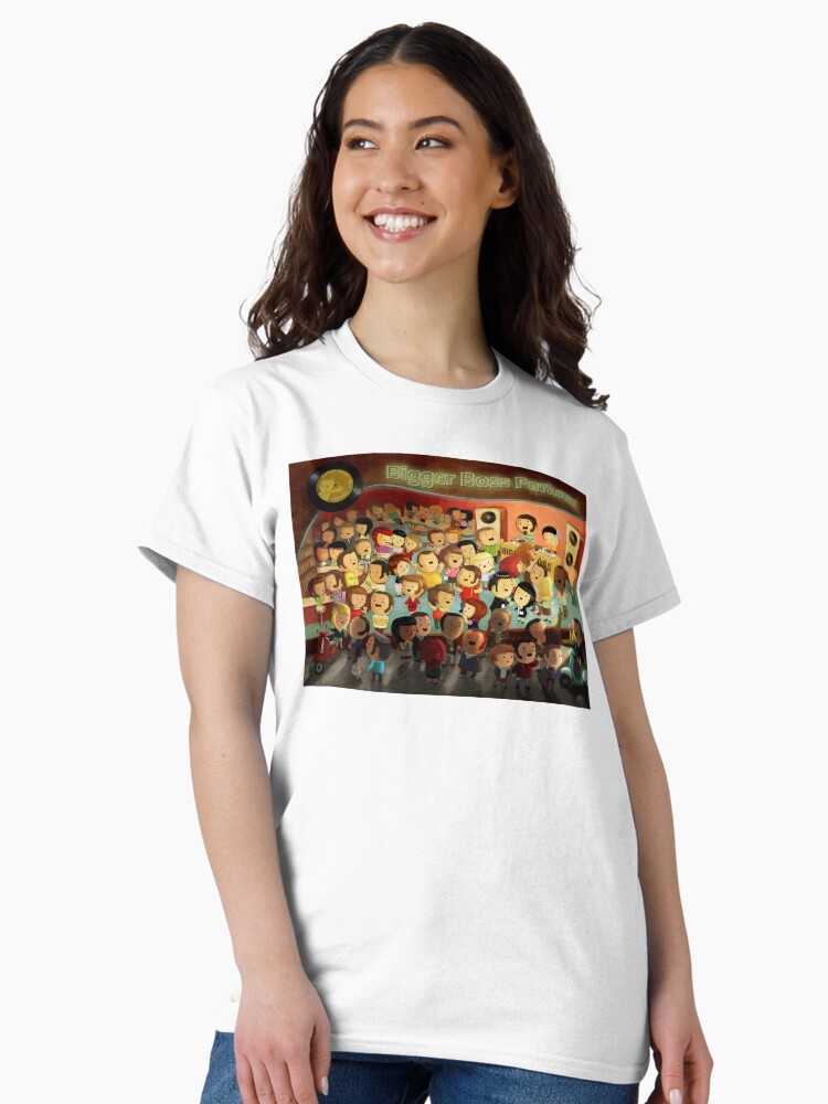 Thumbnail 2 of 7, Classic T-Shirt, Bigger Boss Reggae Party designed and sold by colonelle.