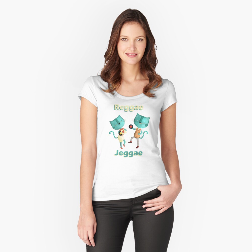 Item preview, Fitted Scoop T-Shirt designed and sold by colonelle.