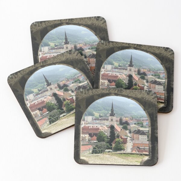 Item preview, Bruck an der Mur through the Gates of a Castle designed and sold by Christine  Wilson Photos.
