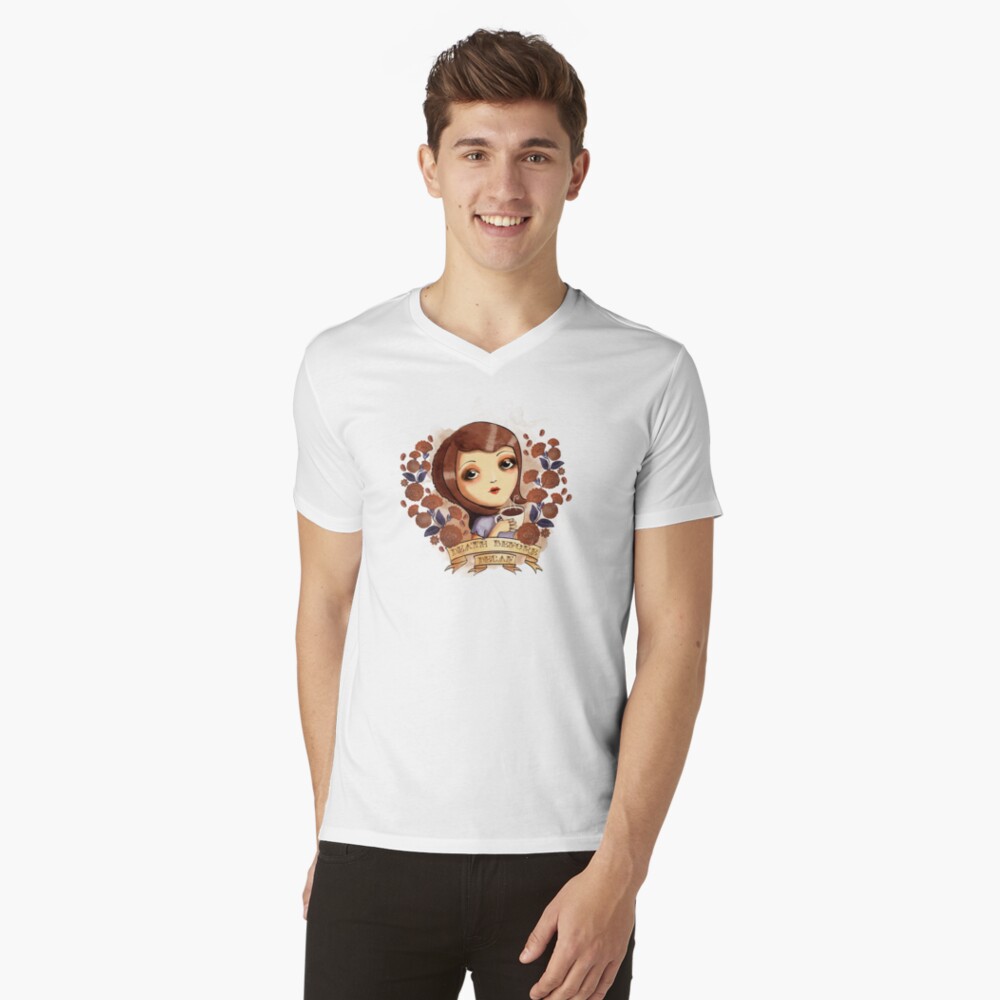 Item preview, V-Neck T-Shirt designed and sold by colonelle.