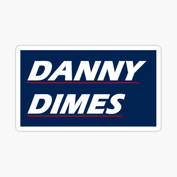 Daniel Jones "Danny Dimes"  Sticker
