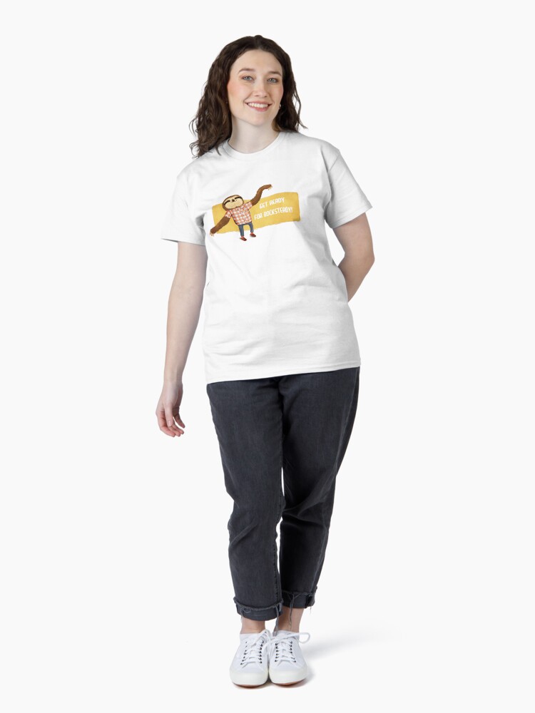 Thumbnail 4 of 7, Classic T-Shirt, Rocksteady Sloth designed and sold by colonelle.
