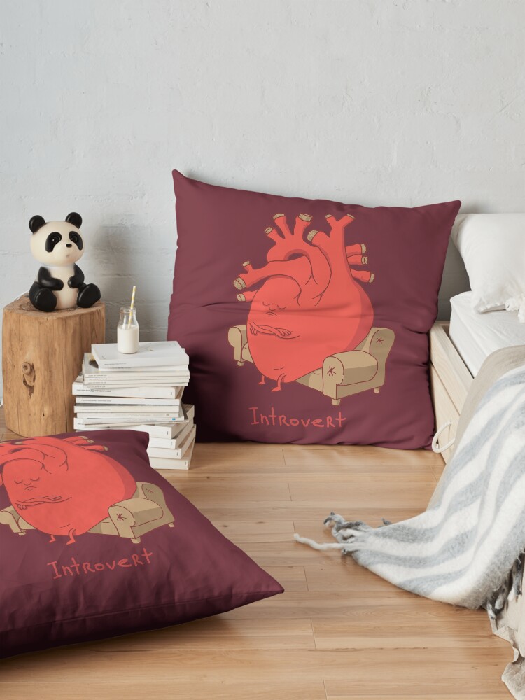 Alternate view of INTROVERT Floor Pillow