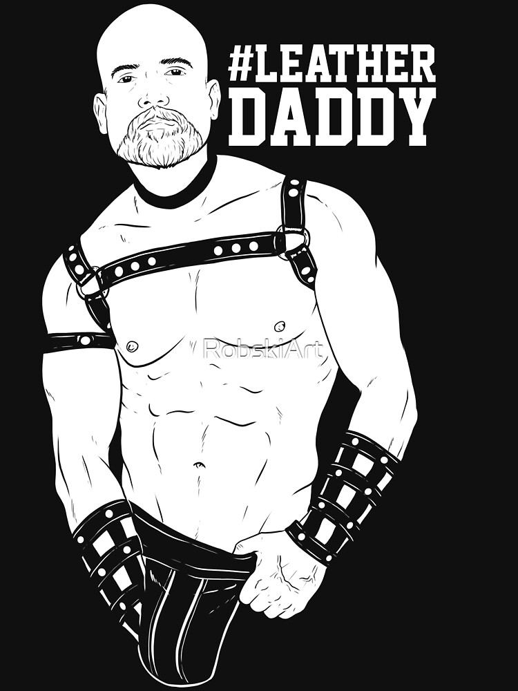 HASHTAG BOYZ - Leather Daddy - INVERT by RobskiArt