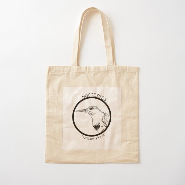 Northern Flicker Cotton Tote Bag