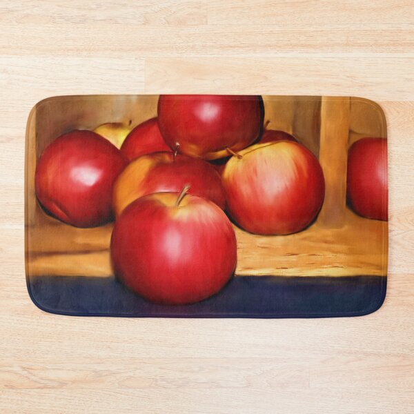 Aperçu de l'œuvre Nature morte aux pommes créée et vendue par Barry W King.