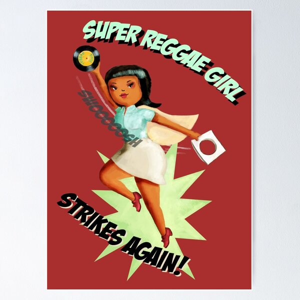 Item preview, Super Reggae Girl strikes again designed and sold by colonelle.