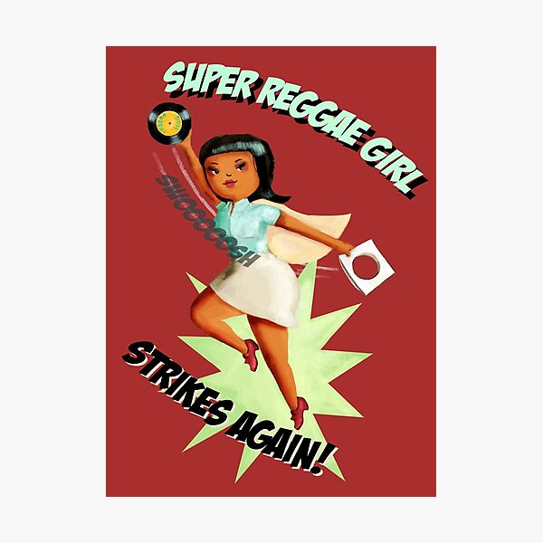 Item preview, Super Reggae Girl strikes again designed and sold by colonelle.