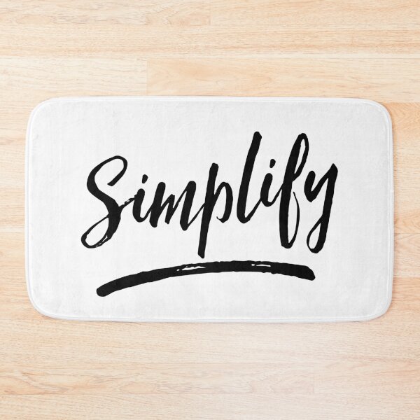 Item preview, Simplify designed and sold by ZoollGraphics.