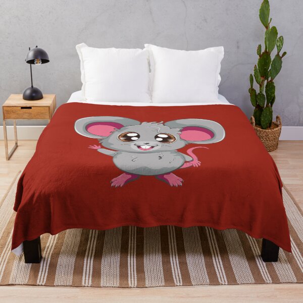 Item preview, Kawaii grey mouse designed and sold by AnnArtshock.