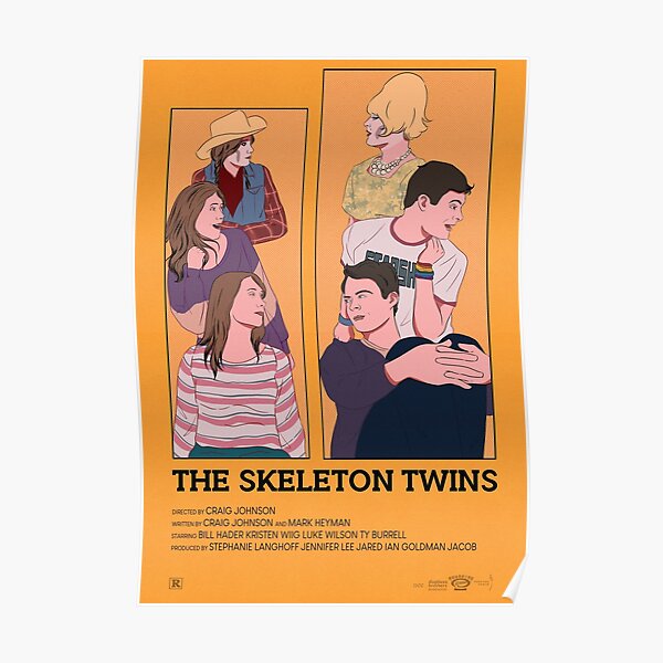 skeleton twins Poster