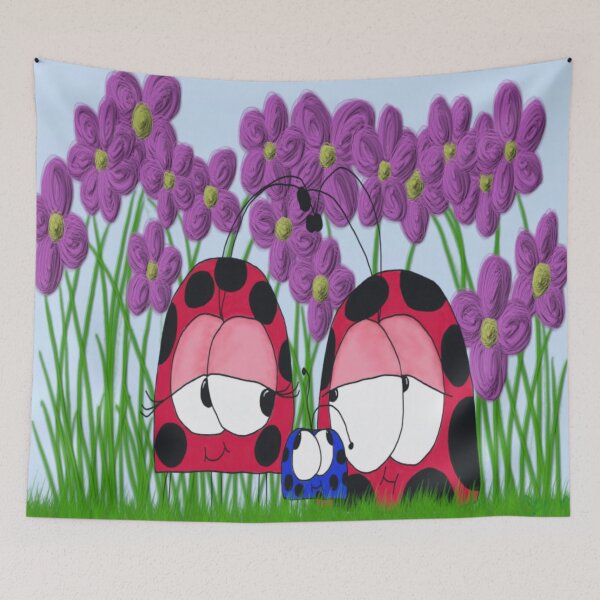 Item preview, The Ladybug Family designed and sold by OneArtsyMomma.