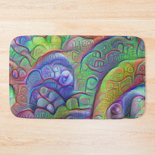 Item preview, #DeepDream abstraction designed and sold by blackhalt.