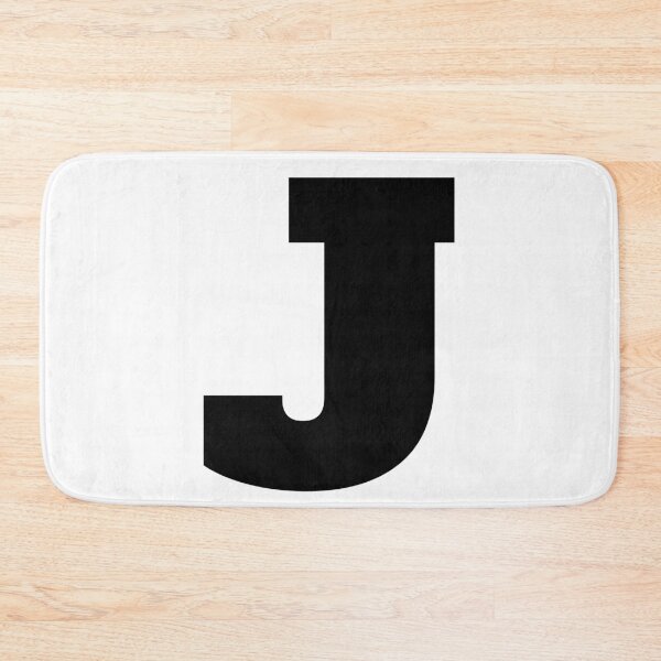 Item preview, Alphabet J (Uppercase letter j), Letter J designed and sold by marosharaf.
