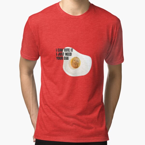 Angela Egg Tri-blend T-Shirt