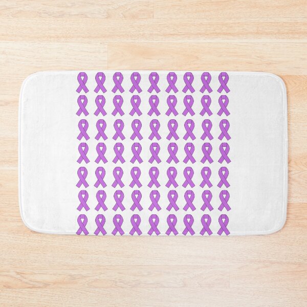 Item preview, Cancer Ribbon pattern purple designed and sold by Georgiewombat.