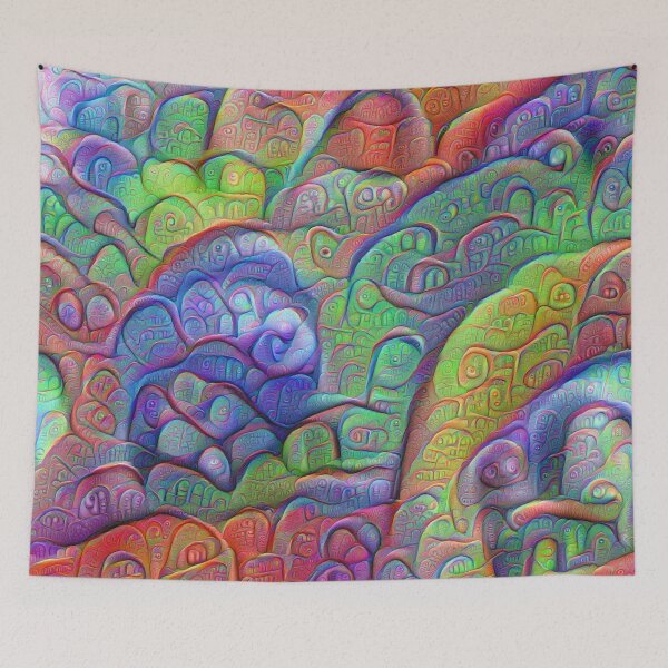 Aperçu de l'œuvre Abstraction # DeepDream créée et vendue par blackhalt.