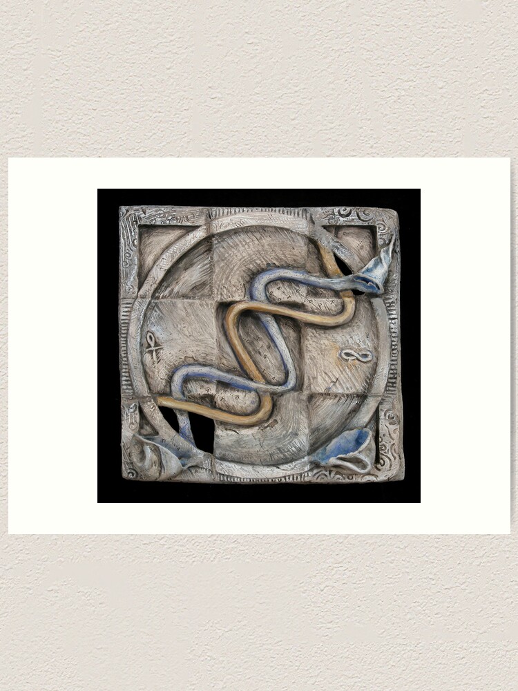 Alternate view of Spiral 2: evolving current Art Print
