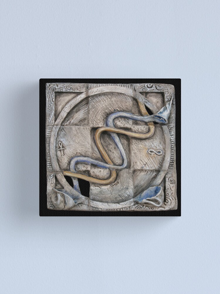Alternate view of Spiral 2: evolving current Canvas Print