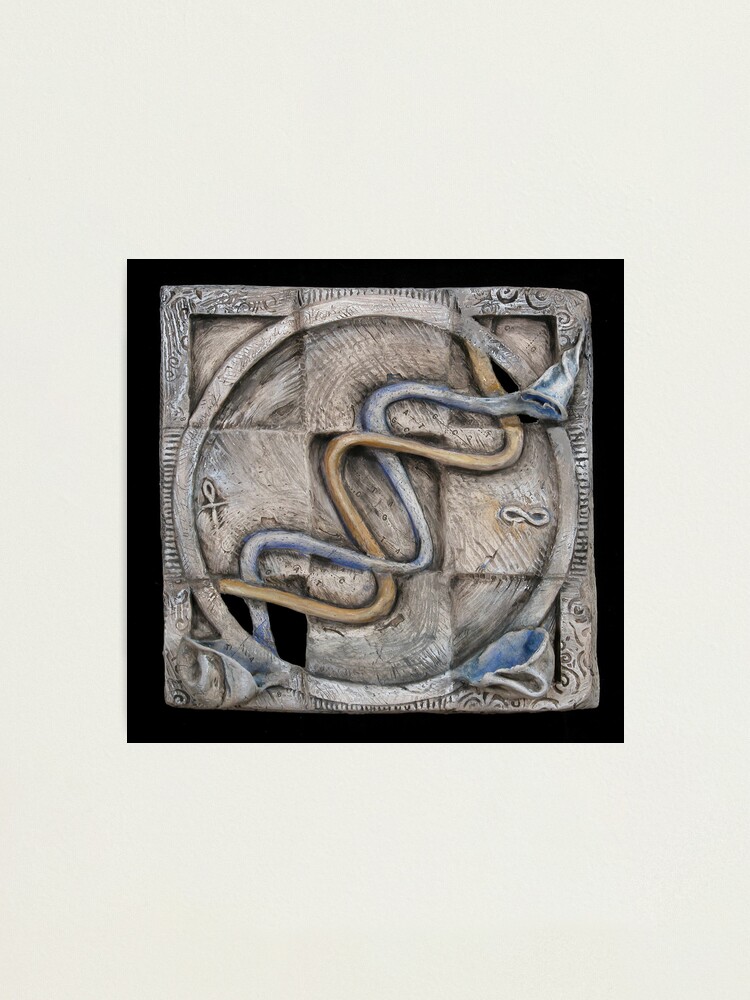 Alternate view of Spiral 2: evolving current Photographic Print