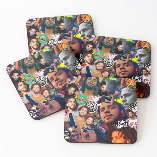 Item preview, J Cole Collage designed and sold by Katherine Odom.